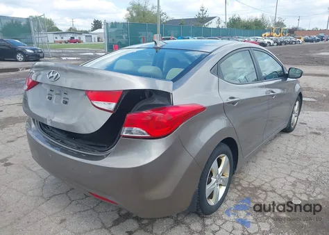 2013 Hyundai Elantra Gls from USA, damaged, VIN 5NPDH4AE6DH171453